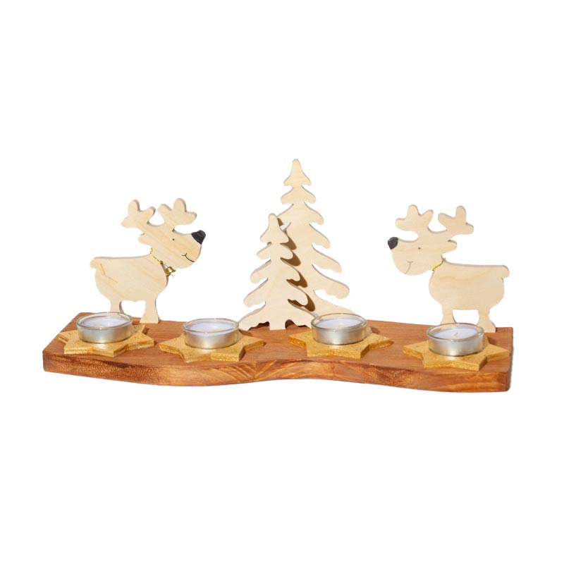 Adventsdeko Elch