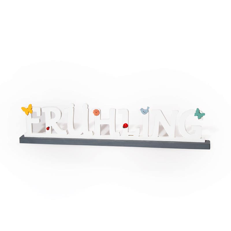 Schrift Frühling