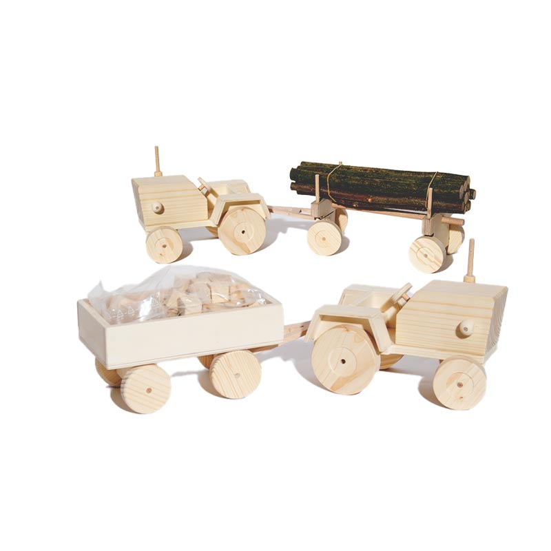 Traktor mit Anhänger
